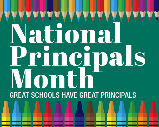 October is National Principals Month
