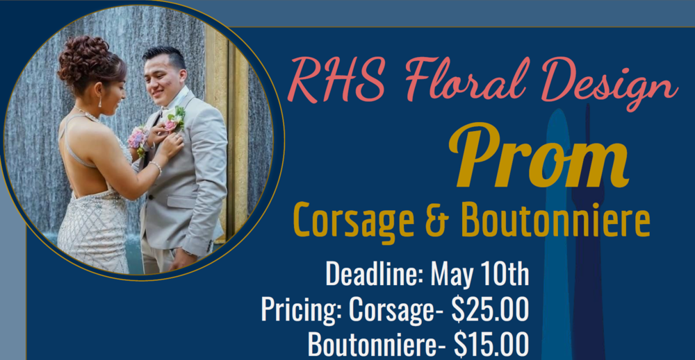 Prom Corsage & Boutonniere Orders