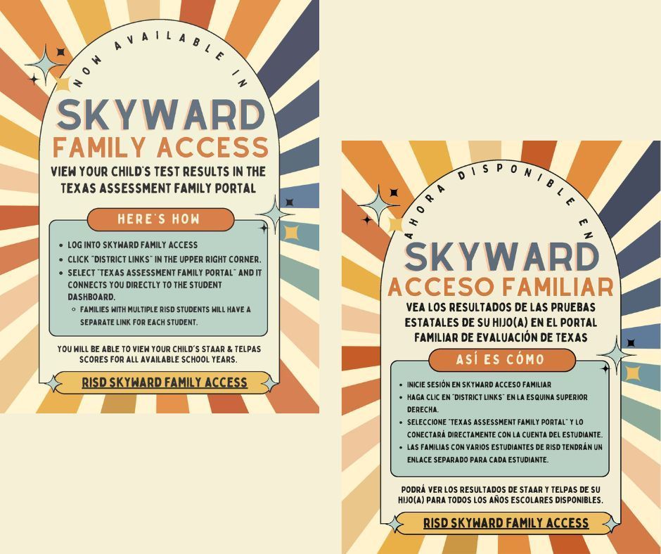 STAAR Test Scores: Now Available in Skyward
