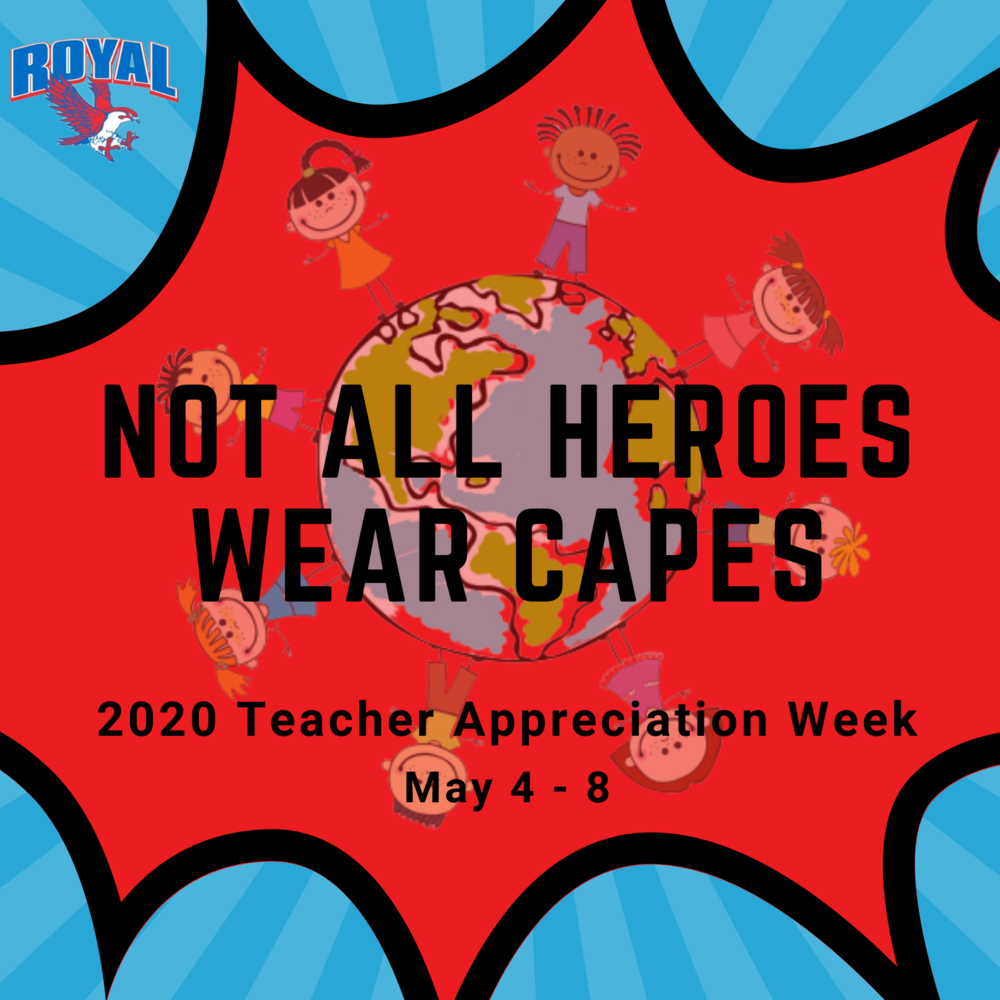 Teacher Appreciation Week Starts Tomorrow! Submit Your Messages of Appreciation by 5/6/2020!