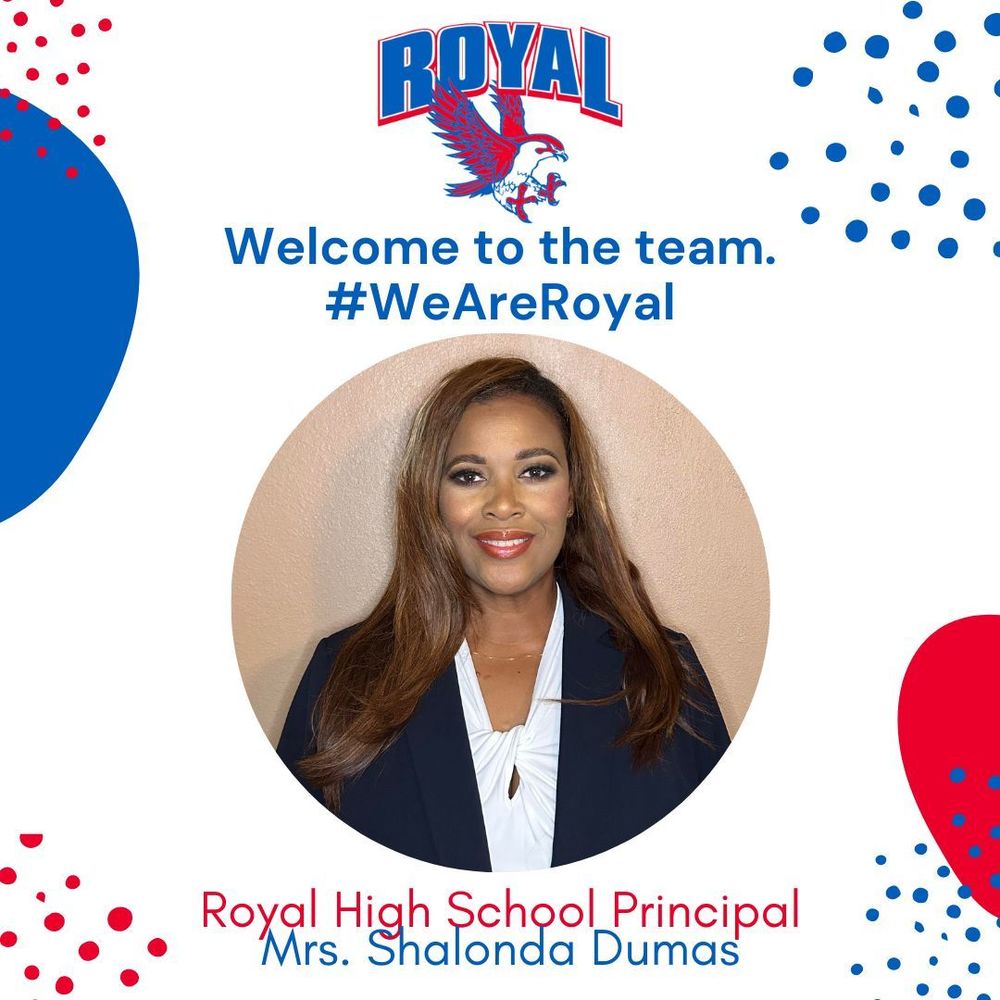 Introducing Royal High School Principal Shalonda Dumas