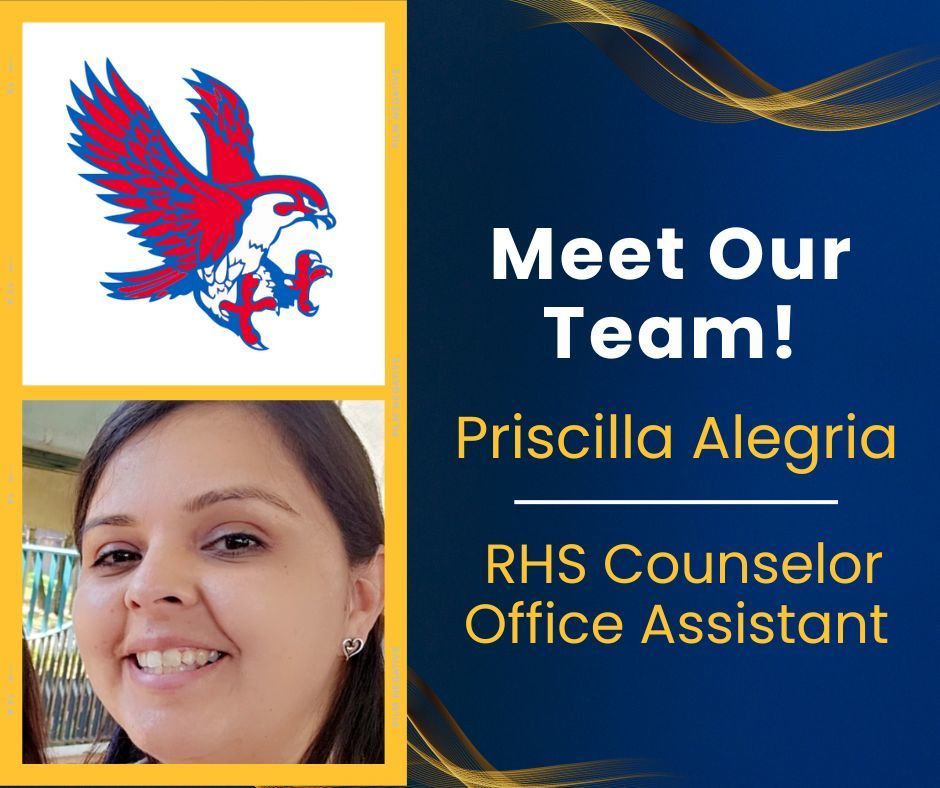 Meet Our Team: Priscilla Alegria, Counselor Office Assistant