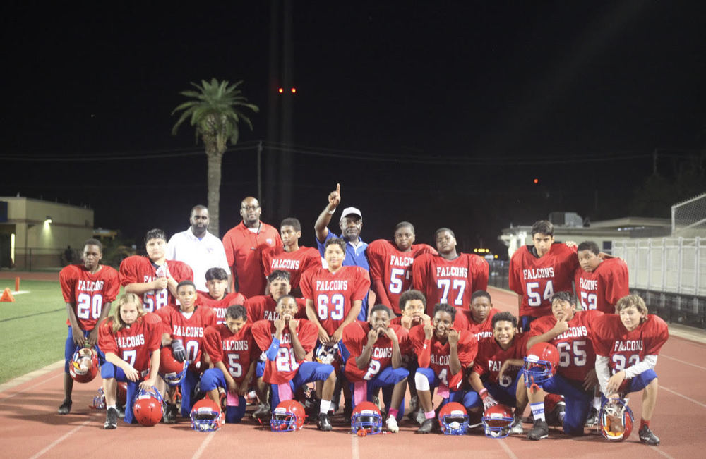 7th Grade Football Win Over Freeport!