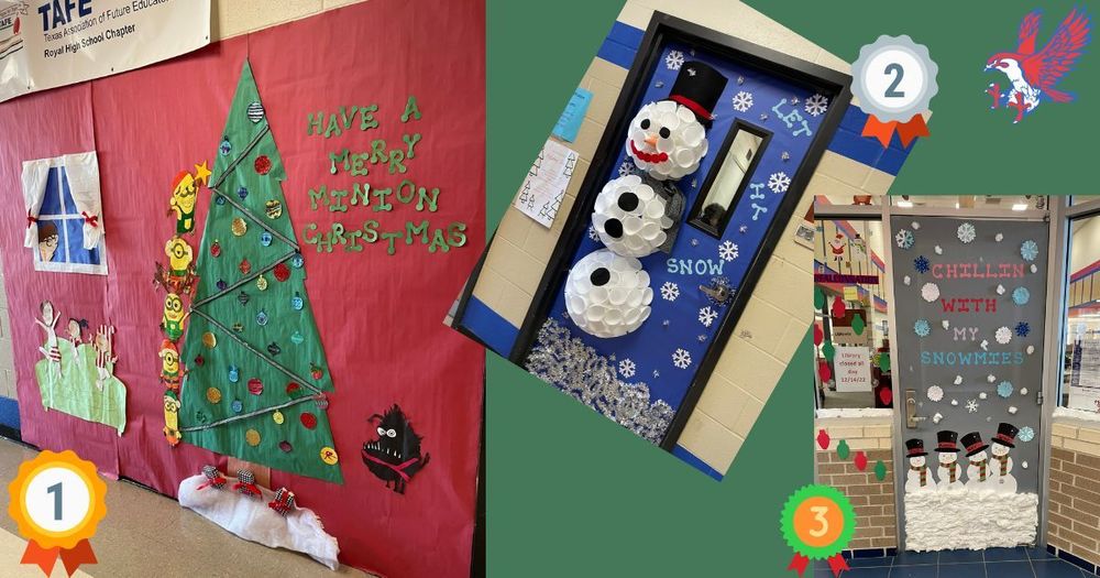 RHS Holiday Door Decorating Contest Winners