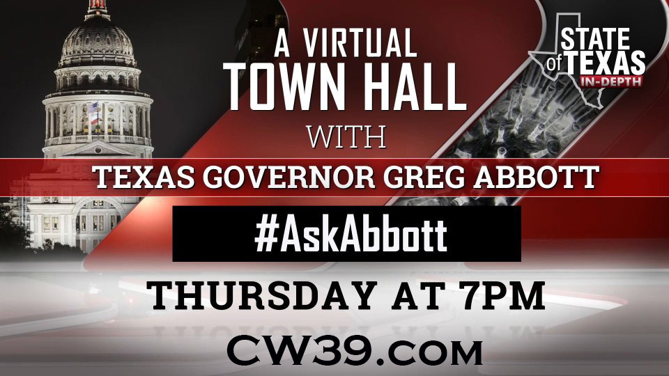 Virtual Town Hall with Governor Abbott