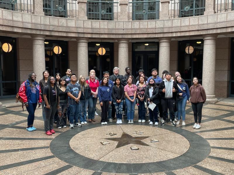 Royal ECHS Students Visit The Texas Legislature | Royal ISD Administration