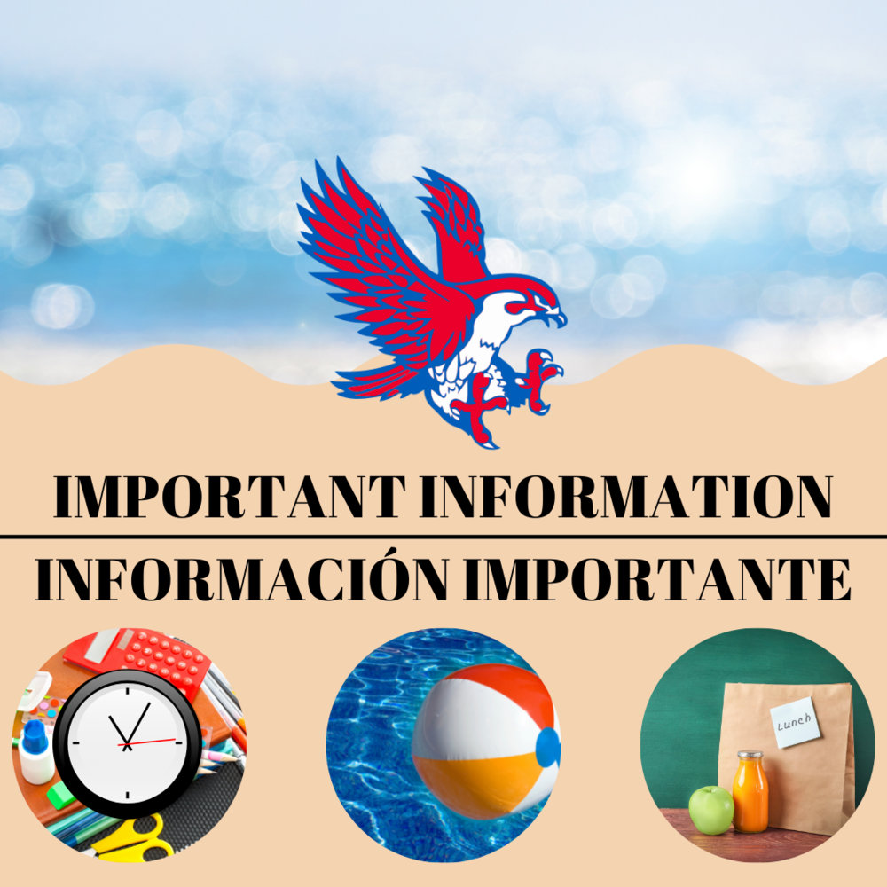 Important Announcements 22 23 School Hours Summer Meals Summer 