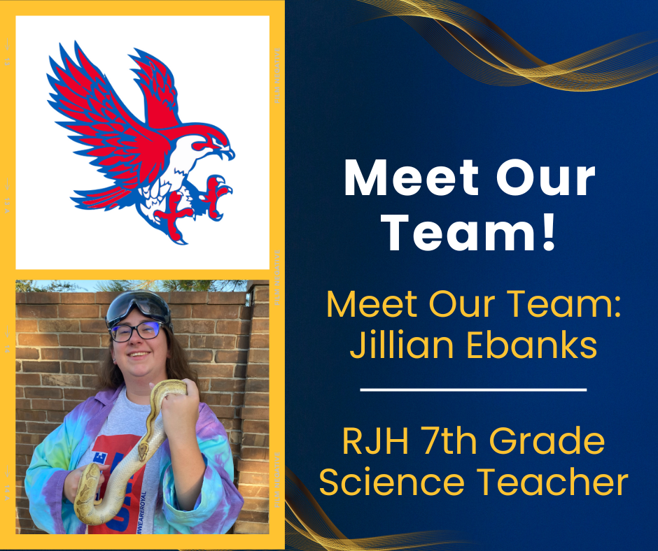 Meet Our Team: Jillian Ebanks, RJH 7th Grade Science Teacher