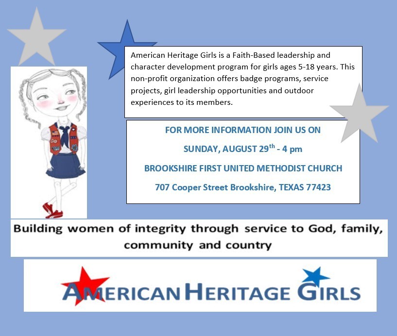 American Heritage Girls Info Session
