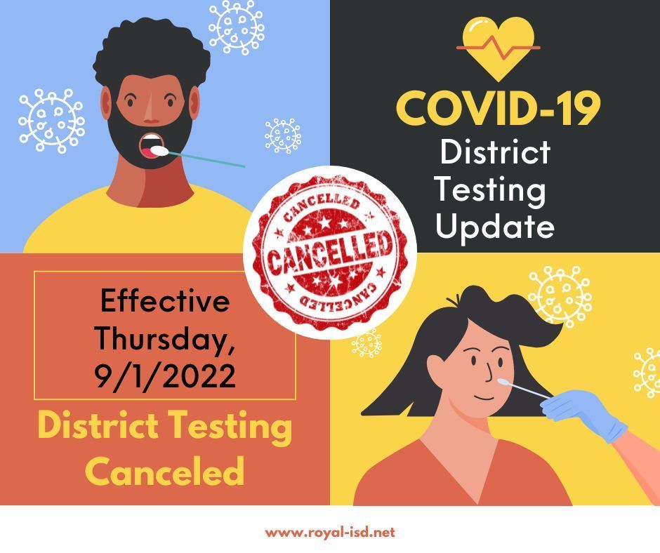 COVID Testing Update: Program Cancellation