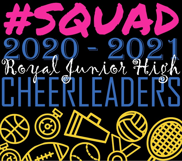 Introducing the 2020-2021 Royal Junior High Cheerleaders! 