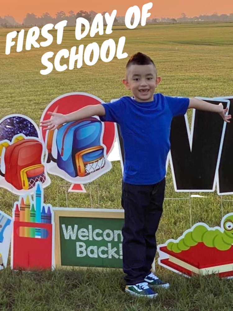 The ​First Day of School is TOMORROW! 