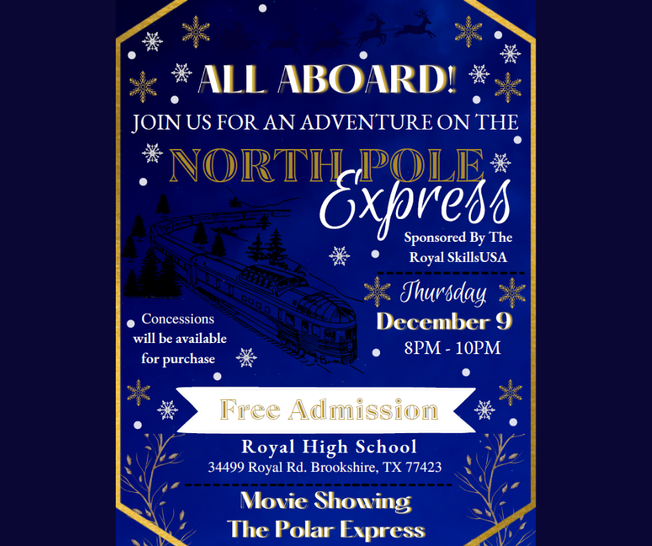 north-pole-express-movie-night-royal-high-school