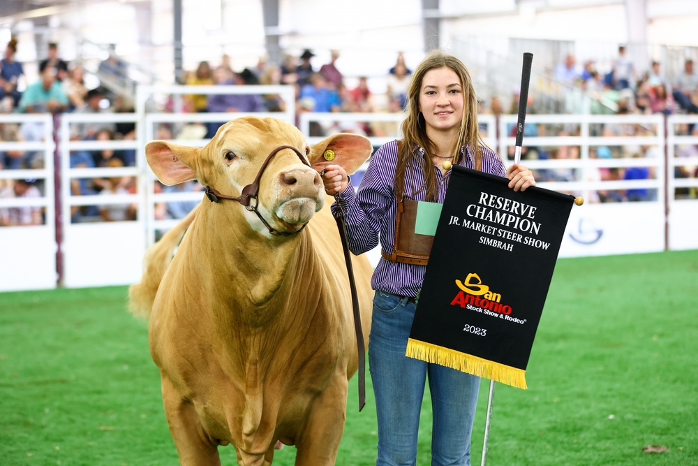 Local FFA Member Brings Home Reserve Champion Simbrah Market Steer 