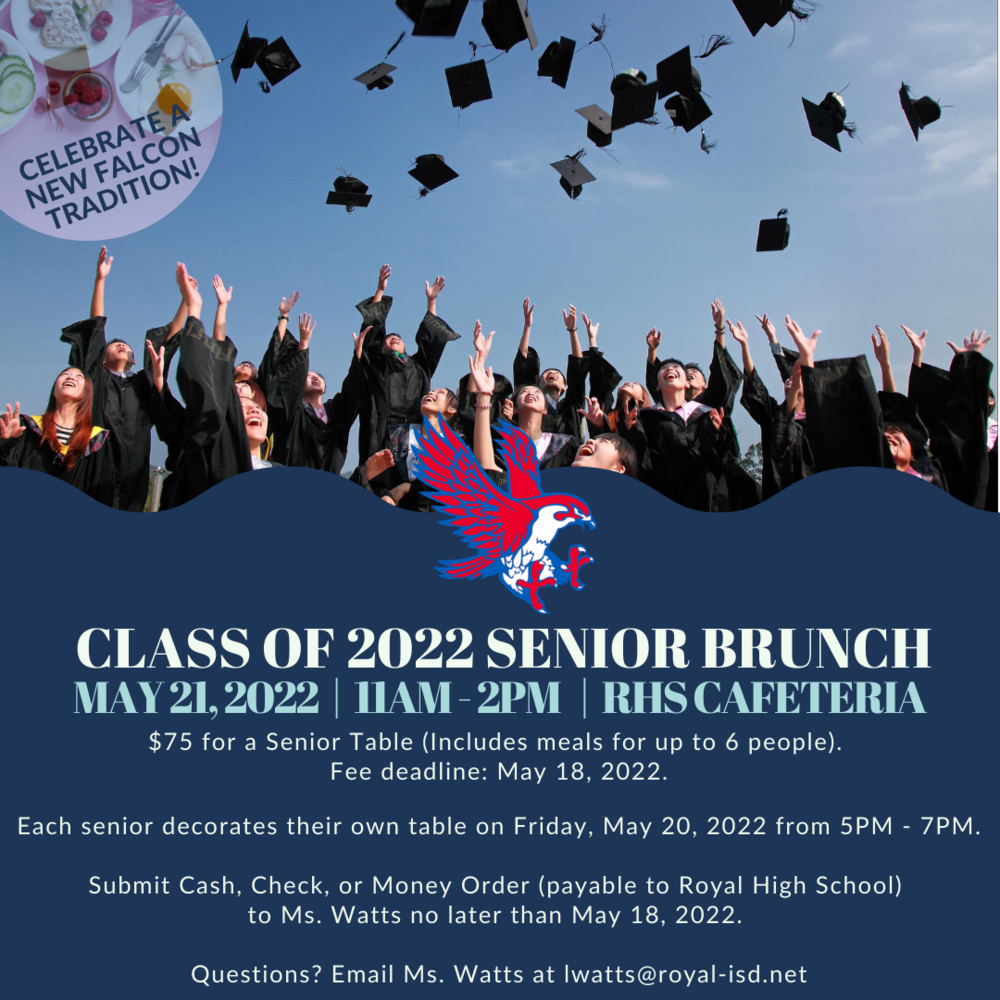 Celebrate a New Tradition: Class of 2022 Senior Brunch