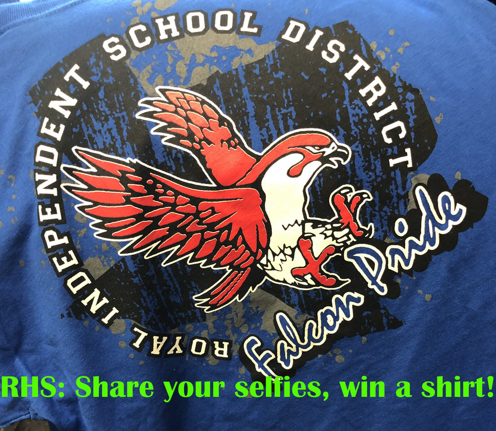 RHS Students: Post a Selfie, Win a Tshirt 