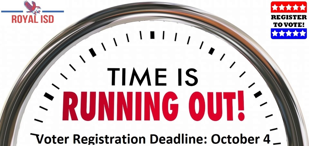 Voter Registration Deadline: October 4, 2021