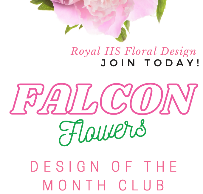 Falcon Flowers Design of the Month Club: JOIN TODAY!