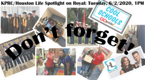 Join us at 1pm to watch a spotlight on Royal ISD!