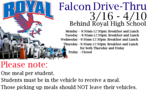 UPDATED: Falcon Drive-Thru Meal Distribution