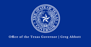 Announcement from Texas Governor Greg Abbott