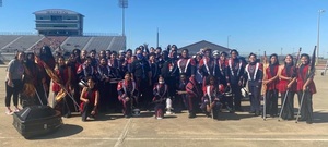 Royal Marching Sound Machine Receives Excellent Ratings at UIL Region 27 Marching Contest