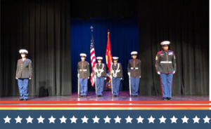 Royal High School Marine ROTC Performance