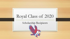 More Class of 2020 Scholarship Announcements!