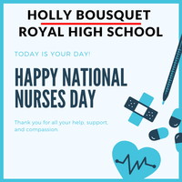 Celebrating Holly Bousquet, RHS School Nurse