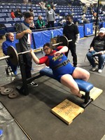 Falcon Powerlifter Kayla Valdez Longoria Makes History!