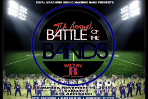 7th Annual Battle of the Bands 11/16/19