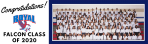 Attention Falcons! Tune in at 8:30 to Celebrate the Royal Class of 2020