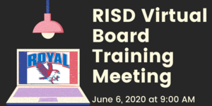 6.6.2020 RISD BOARD TRAINING MEETING: NOTICE TO THE PUBLIC OF TELEPHONE OR VIDEO CONFERENCING