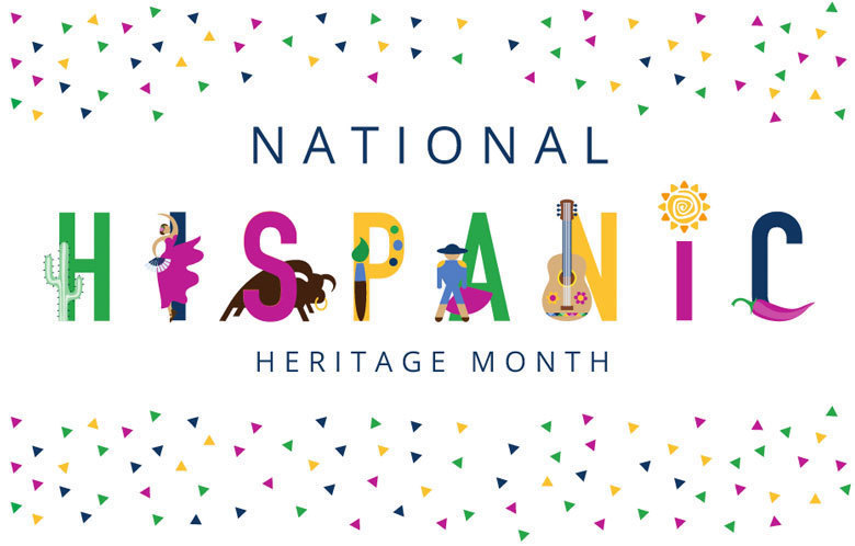 Hispanic Heritage Month takes place from September 15 through October 15. Please visit https://bit.ly/3BQfk9y to learn more!. Head to the main district website or social media each week day to view activities and suggestions for celebrating Hispanic Heritage Month.