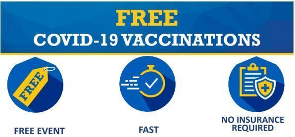 Reminder! Sign up today for the September 2 free COVID vaccine clinic. Sign up online or register at the event. Visit https://www.royal-isd.net/article/504964 for complete details.