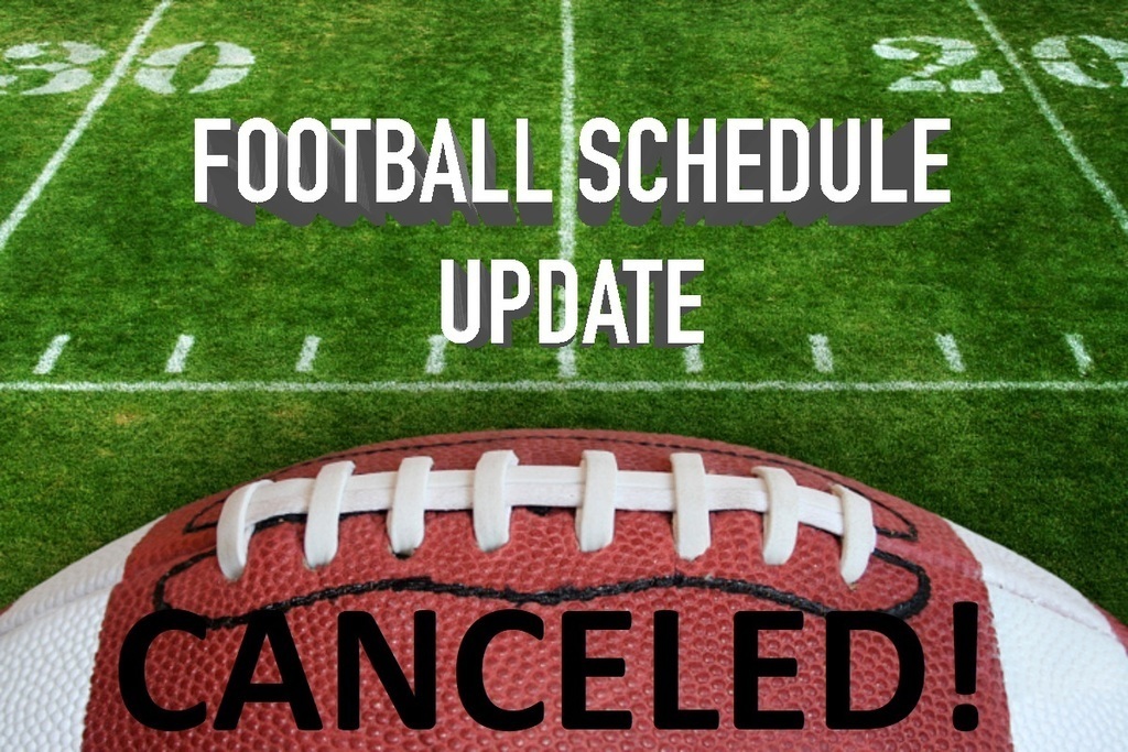 CANCELLED: The September 4 varsity football game against Waskom has been canceled.