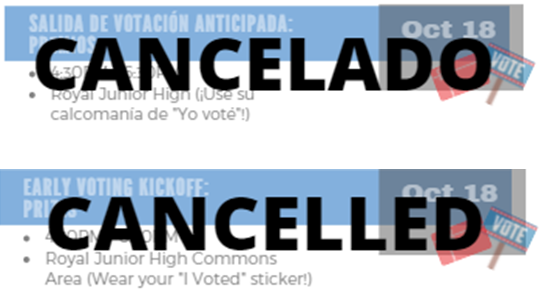 Cancelled! Royal has cancelled the 10/18 Bond Event. We apologize for any inconvenience. Visit https://5il.co/10jxe to view a list of all events.