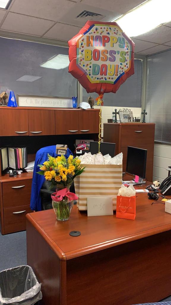 Check out the Boss Day 2021 celebration of Royal STEM Principal Phylicia Glover!