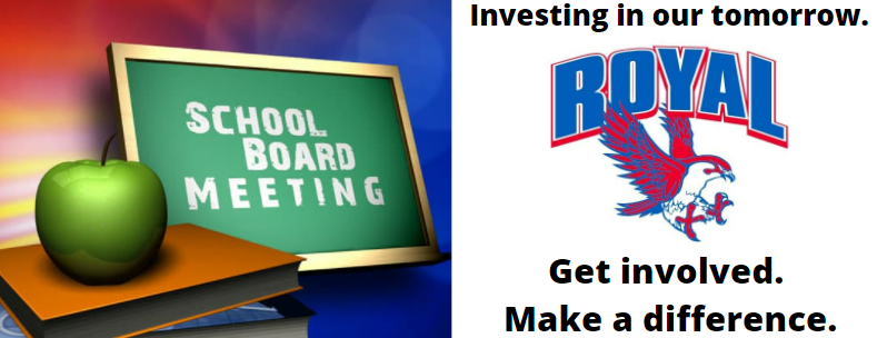 Reminder! Special board meeting tonight at 6PM. Visit https://www.royal-isd.net/article/615870 for the agenda, public comments information, and the Zoom link.