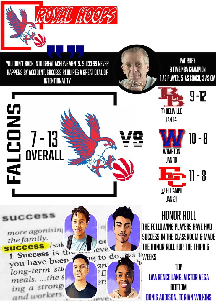 Visit https://5il.co/14133 to view this week’s “Royal Hoops” newsletter, which highlights our basketball players who made the honor roll.