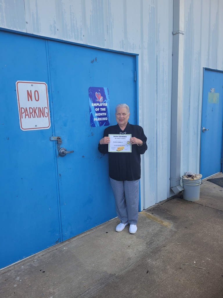Congratulations to Patsy Leatherwood, May 2022 Transportation Employee of the Month! 