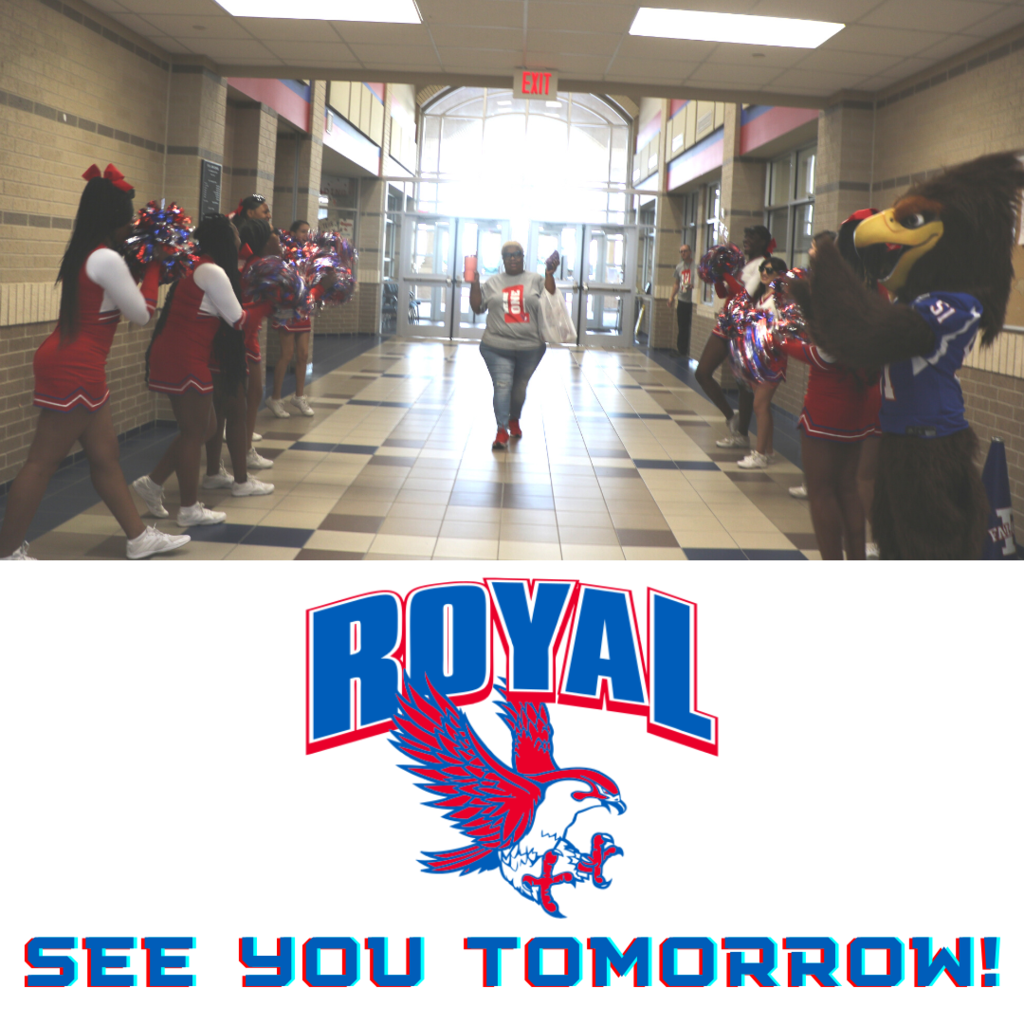 We can't wait to see you tomorrow, Falcons! 