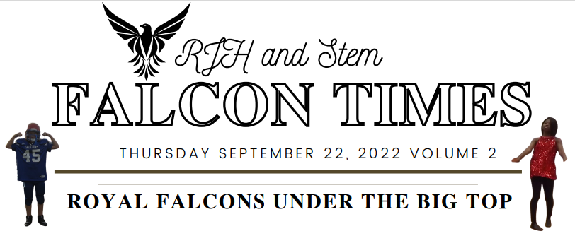 Read all about it! The new edition of the RJH & STEM Falcon Times. If you see one of the student staff around campus, please congratulate them on their great work! https://5il.co/1igoy
