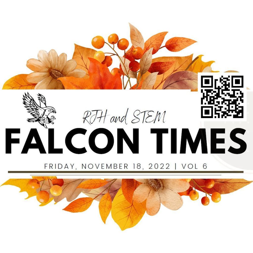 Read all about it! The newest edition of the RJH & STEM Falcon Times is now available at https://5il.co/1lfwc! #WeAreRoyal