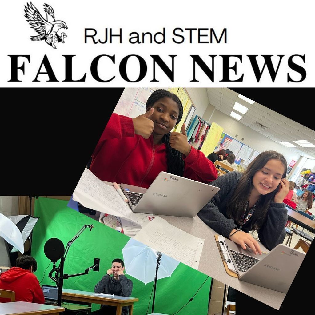Read all about it! Issue 10 of the RJH/STEM Falcon News is now available at https://5il.co/1ph8u! #WeAreRoyal