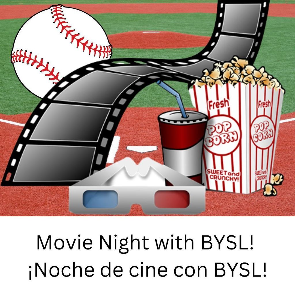 Join BYSL at Hovas Park at 6:30pm on Friday, March 17, 2023 for a FREE movie night! Bring your blankets and lawn chairs for a classic baseball movie and a fun evening! The movie will start at 7pm.  The concession stand will be open if you would like to purchase movie snacks. 