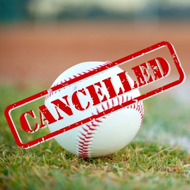 The baseball games scheduled for today at Royal High School have been cancelled due to the field conditions caused by the recent rain. Makeup games will be announced once they have been scheduled.