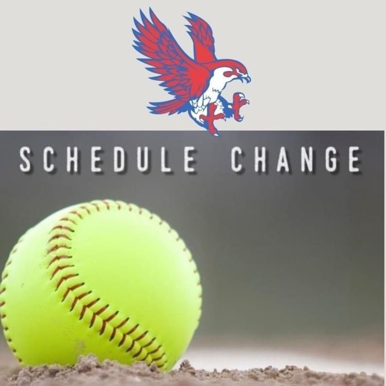 Our district softball home game vs. Sealy at Royal has been moved from Friday, March 24th to Saturday, March 25th due to UIL Academics being held on Friday. JV will play at 10:00 am and varsity will follow at 11:30 am.