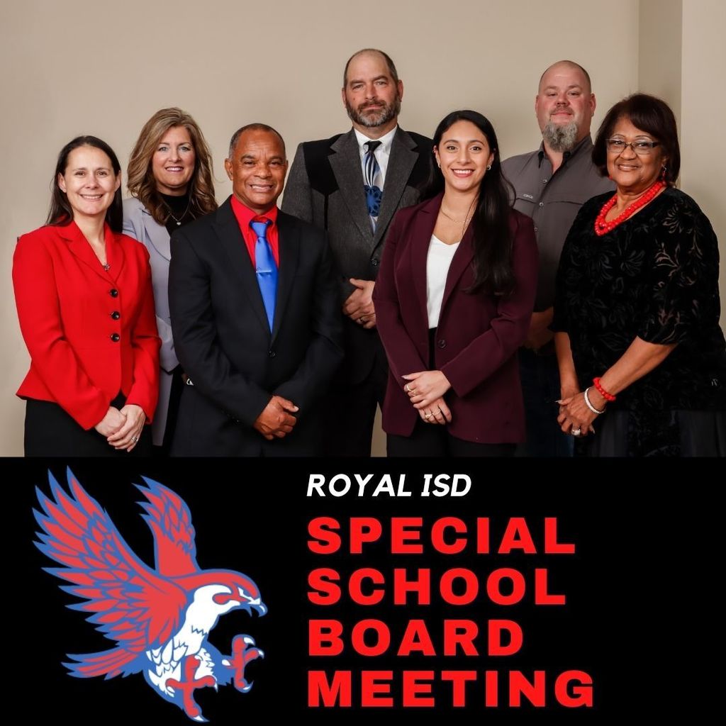 REMINDER! Get involved, make a difference! Join RISD for a Special Board Meeting on tonight at 6pm at the Royal Administration Building. Agenda: https://5il.co/20019 / Public Comments Signup: https://bit.ly/3urHgP6  #WeAreRoyal