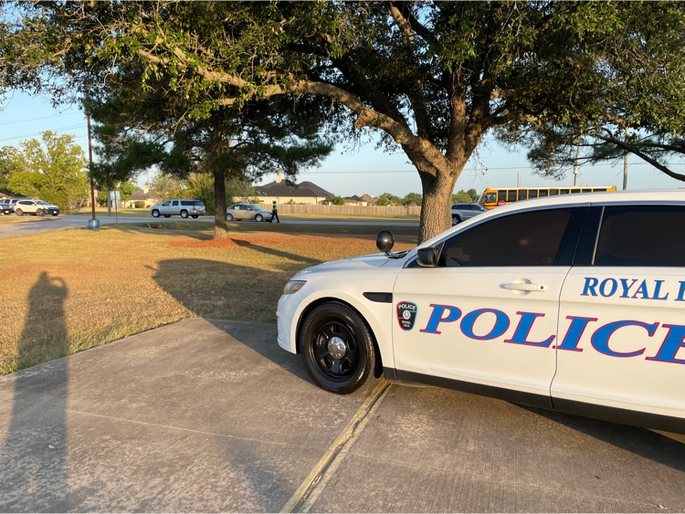 Huge thanks to the RISD police team and local law enforcement for helping our Falcons return to school safely!